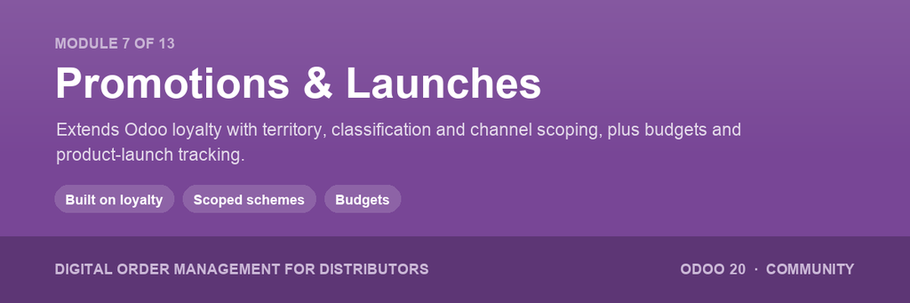 [do_distributor_promotion-20.0] Distributor Schemes & Launches (20.0)