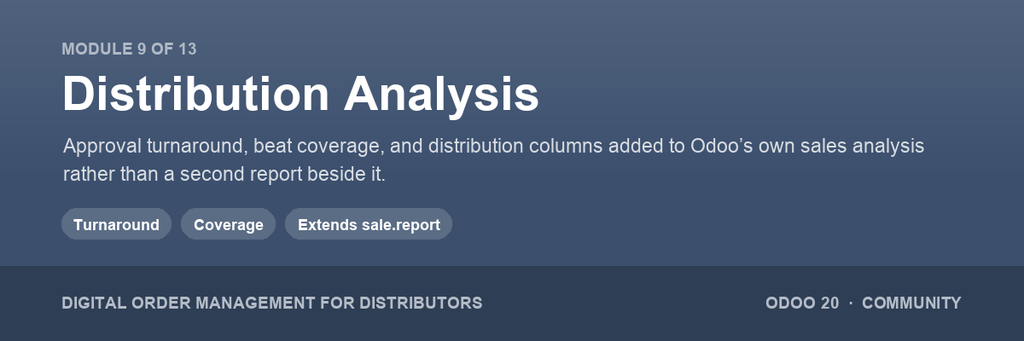 Distributor Analysis