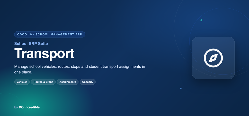 School ERP — Transport