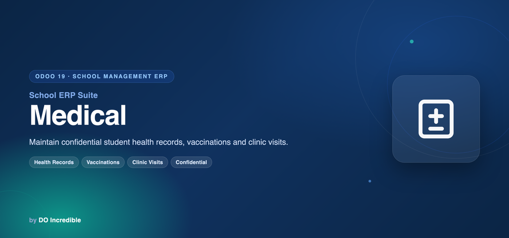 School ERP — Medical