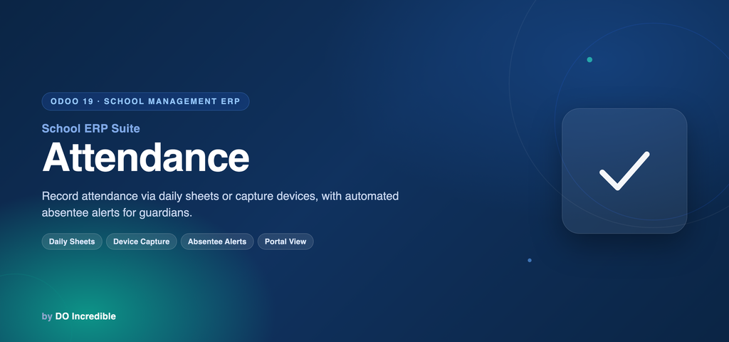 School ERP — Attendance
