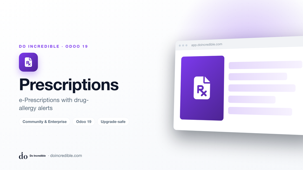 [do_hospital_prescription-19.0] Hospital Management - Prescription