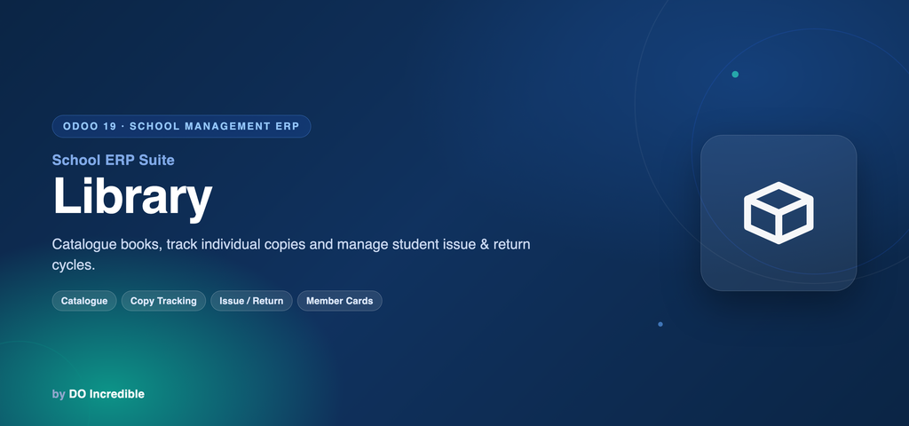 School ERP — Library