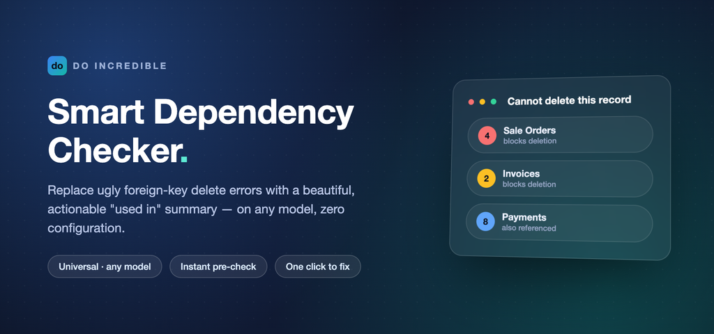 [do_dependency_checker-19.0] Smart Dependency Checker