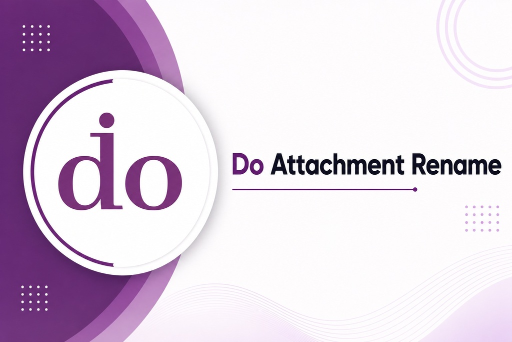 Attachment Rename"
