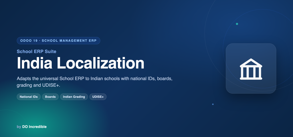 School ERP — India Localization
