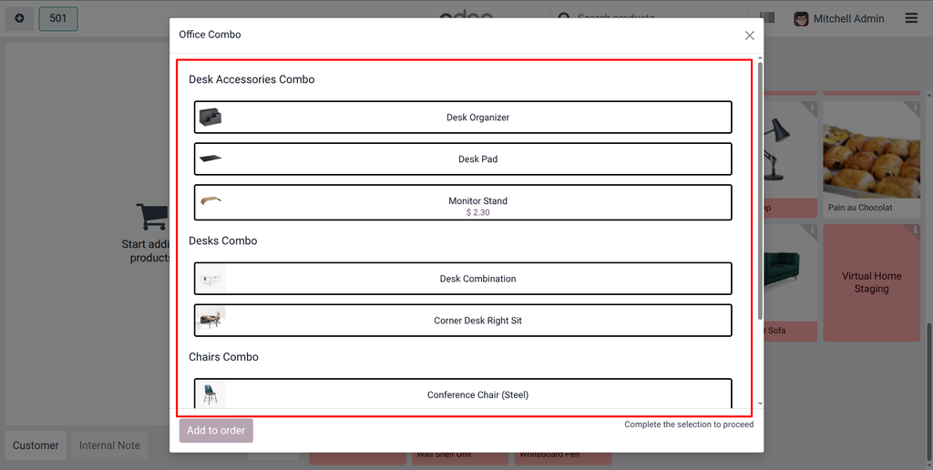 POS Combo Product Advance