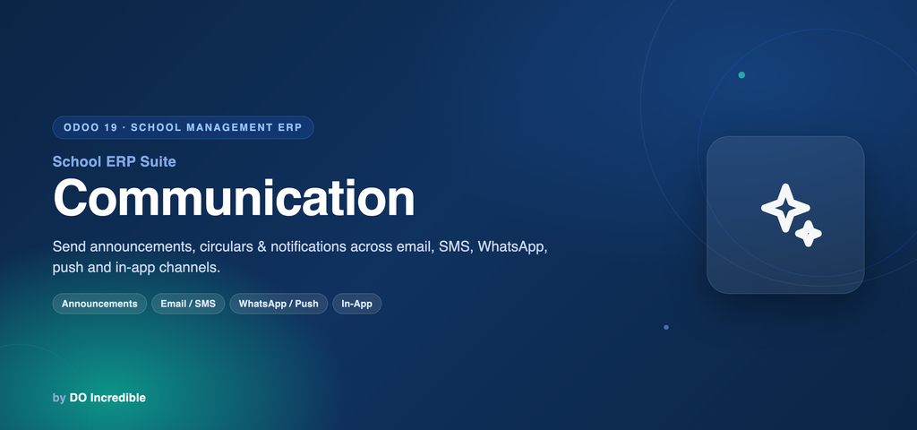 School ERP — Communication