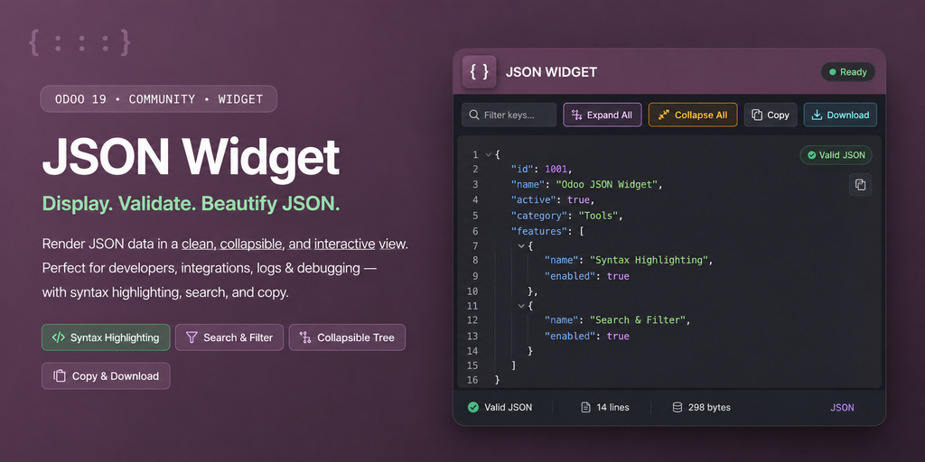 JSON Widget