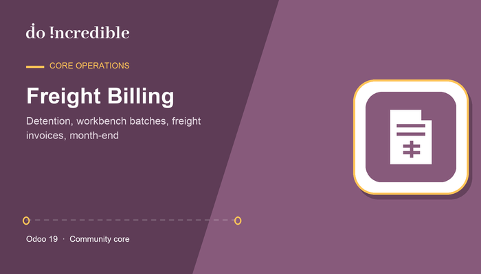 [tms_billing-19.0] Transport Management Freight Billing & Invoicing