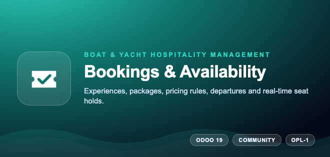 Boat & Yacht Hospitality Management - Experiences & Bookings