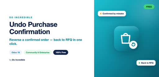 Undo Purchase Confirmation