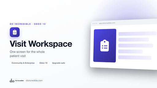 Hospital Management - Patient Visit Workspace