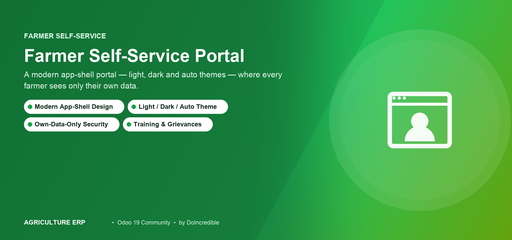 Farmer Self-Service Portal, Training & Grievances