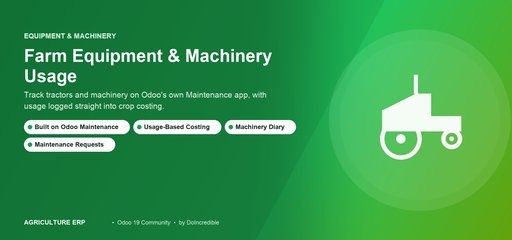 Farm Equipment & Machinery Usage