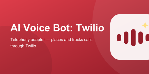 AI Voice Bot: Twilio