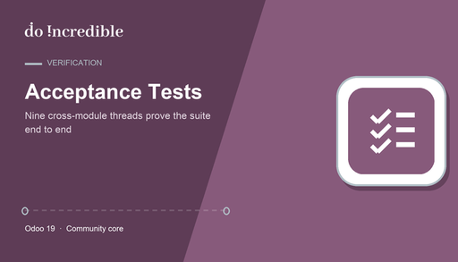 Transport Management Acceptance Tests