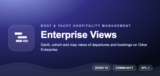 Boat & Yacht Hospitality Management - Enterprise Views