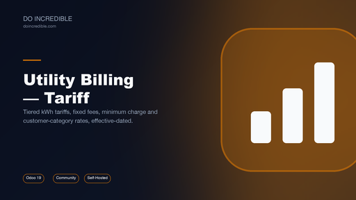 Utility Billing - Tariff