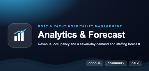 Boat & Yacht Hospitality Management - Analytics & Dashboards